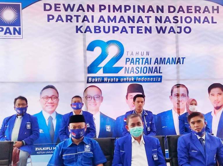 PAN  Wajo Rayakan Puncak HUT ke 22, Sekaligus Launching WifiGratisPAN
