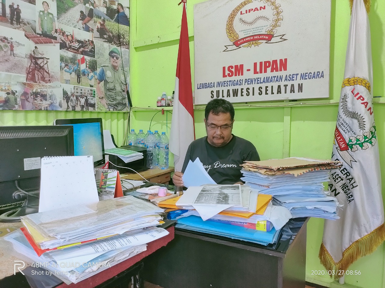 DPP Lipan Indonesia Susun Program Untuk Melaksanakan Monitoring Di beberapa Kabupaten Kota Di Sulawesi Selatan