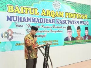 Buka Acara Baitul Arqam Pimpinan Muhammadiyah, ini pesan Sekda Wajo