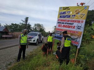 Giat Satlantas Polres Wajo Menekan Angka Kecelakaan Lalulintas
