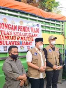 Bupati Wajo di Sambut Hangat, Bupati Majene:Terima Kasih Bantuan kepada Warga Kami