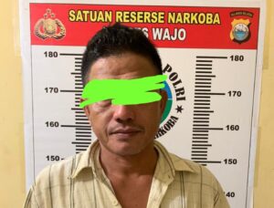 Polres Wajo Amankan Warga Salobulo Dan Sita Barang Bukti Diduga Sabu-Sabu 2,58 gram