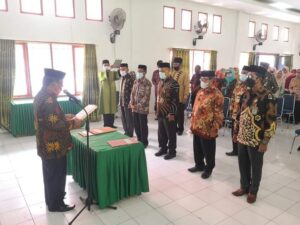 Lantik 5 Pejabat, Ini Arahan KaKan Kemenag Wajo