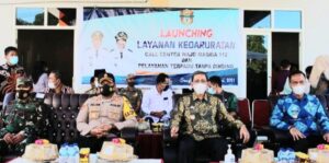 Bupati Wajo Launcing Layanan Kedaruratan Call Center Masiga 112