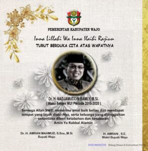 Pemkab Wajo Sampaikan Belasungkawa Atas Meninggalnya Buya Nadjam