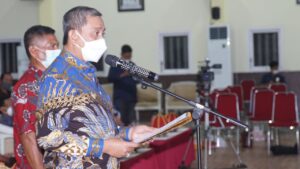 Bupati Wajo Melantik Dan Mengukuhkan Pengurus MKKS SMP Priode 2020-2023