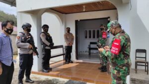 Kapolres Wajo Turun Langsung Pengamanan Digereja Saat Paskah
