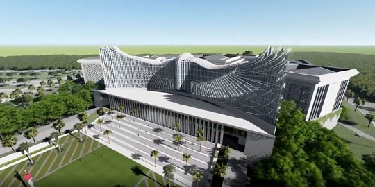Burung Garuda Jadi Desain Baru Istana Negara di IKN