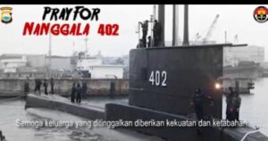 Mari kita selipkan DOA UNTUK seluruh personil KRI NANGGALA 402