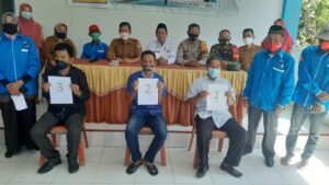 Pengundian Nomor Urut Cakades Sekaligus Penetapan DPT Desa Batu Berlangsung Aman