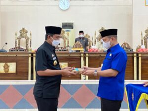 Ketua DPRD Wajo Pimpin Rapat Ranperda Pertanggungjawaban Pelaksanaan APBD Kabupaten Wajo TA 2020