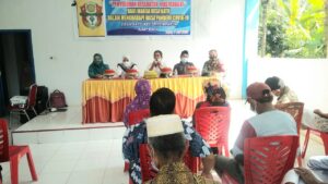 Ketua TP PKK Kecamatan Pitumpanua Buka Penyuluhan Kesehatan Masyarakat