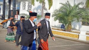 Berbagi Tugas Idul Adha; Bupati Wajo Khatib, Wakil Bupati Bawa Sambutan