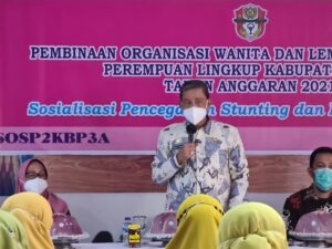 Sosialisasi Pencegahan Stunting dan Perkawinan Anak, Bupati Wajo Kutip Surah An-Nisa Ayat 9