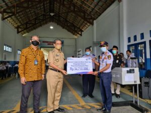 Amran Mahmud Luncurkan Penerapan BLU-e di Wajo, Cegah Pemalsuan Data Kendaraan