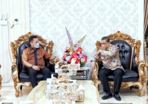 Terima Kunjungan AIA, Bupati Wajo Harap Support dan Dukungan Pusat untuk Pembangunan Infrastruktur