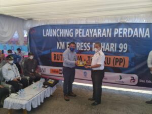 Kapal Express Bahari 99 Resmi Berlayar, PT Putra Belibis Sampaikan Apresiasi untuk Pemkab Wajo