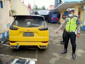 Tak Ada Kompromi, Sat Lantas Polres Wajo Tindak Tegas Pengguna Knalpot Racing