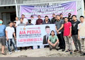 Roemah Djoeang AIA Salurkan Bantuan untuk Korban Puting Beliung Wajo