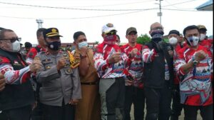 Berkunjung di Wajo, HDCI Touring Dan Serahkan Bantuan