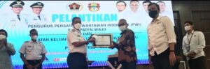 Dukung Pengembangan SDM Wartawan, PWI Pusat Apresiasi Bupati Wajo