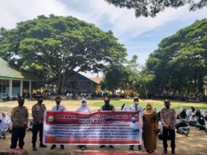 Operasi Bina Kusuma 2021, Sat Binmas Polres Wajo Lakukan Binluh ke SMK 1 WAJO