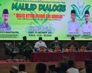 Pembicara Kunci Maulid Dialogis, Bupati Wajo Tekankan Pentingnya Kebersamaan dalam Keberagaman