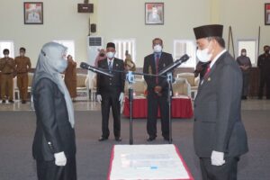 Resmi Dilantik, Bupati Wajo Minta Sekda Baru Segera Koordinasi dengan Perangkat Daerah