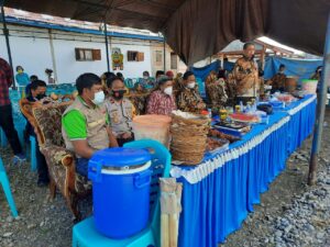 Kapolsek Urban  Pitumpanua Hadiri Pesta Panen Dan Syukuran Jemaat Gereja di Lauwa