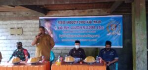 Andi Alauddin Palaguna Reses di Desa Bau Bau, Warga Minta Rabat Beton