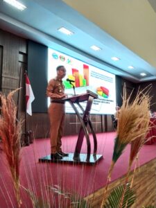 Wabup Wajo Buka Pelatihan Optimalisasi Pengelolaan Data Statistik Sektoral