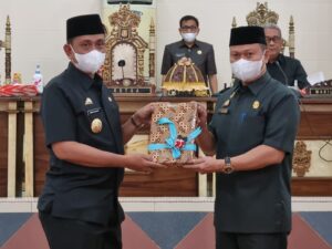 Bupati Wajo Ungkap Anggaran 2022 di Paripurna DPRD Wajo