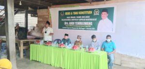 ATL Kunjungi Dua Titik Temu Konstituen di Kecamatan Pitumpanua