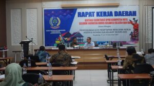 Asdeksi Korda Sulselbar Gelar Rakerda di Sengkang Wajo