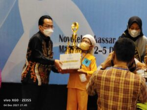 Fauzan Kamil Juara I Mendongeng di Wajo Dan Melaju ke Tingkat Propinsi
