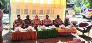 Kapolres Wajo Apel Bersama Tripika ,Lanjut Menyerahkan Kunci Bedah Rumah Milik Saleha di Pitumpanua