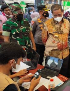 Wujudkan Target, Besok Bupati Wajo,Dandim 1406 dan Kapolres Gelar Vaksinasi Massal Dengan Door Prize