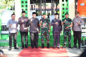 Resmikan Bangunan Pelindung Masjid Tua Tosora, Bupati Wajo Apresiasi Bantuan Pangdam Hasanuddin