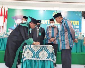 Gurutta Yunus Pasanreseng Kembali Jadi Rektor IAI As’adiyah, Bupati Wajo: Bantu Kami Bangun SDM