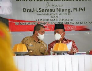 Bupati Wajo Apresiasi Kuker Anggota Komisi VIII DPR – RI ke Wajo Terkait Bansos