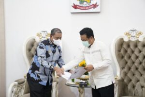 Bupati-Wabup Wajo dan Ketua DPRD Temui Plt Gubernur Sulsel, Undang Hadiri HJW ke-623