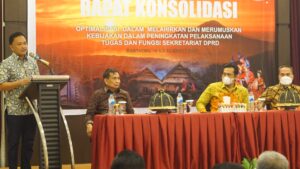 Resmi Dibuka Rapat Konsolidasi Pengurus Daerah Asdeksi 2022 ,Ini Pesan Sainal Hayat