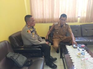 Pekan Perdana Bertugas,Kapolsek Keera Gelar Silaturahmi ke Pemerintah Kecamatan