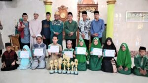 TPA AR – Rahman Borong Piala,Panpel Nurul Hidayah Sukses Selenggarakan Lomba