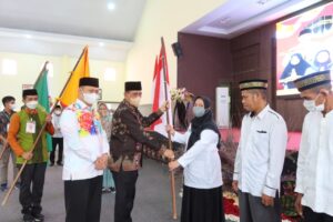 Ketua DPRD Wajo Hadiri Pemberangkatan 187 CJH Wajo