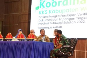 Pimpin Rakor Jelang Verifikasi KKS, Bupati Wajo: Bekerja Ekstra untuk Swasti Saba Wistara Kelima