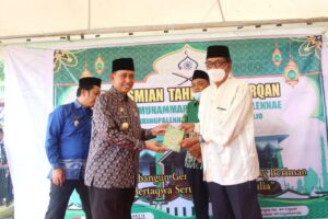 Bupati Wajo Sehari Resmikan Dua Pondok Tahfiz Sekaligus