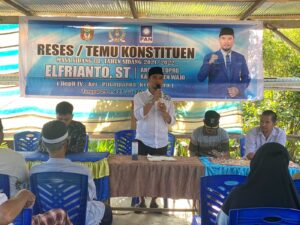 Elfrianto Gelar Reses, Siap Kawal Aspirasi Masyarakat dan Membangun Komunikasi Yang Efektif
