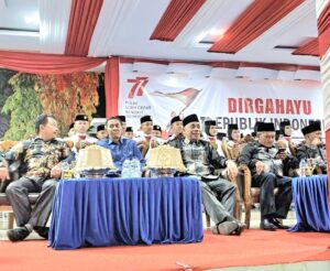 Kakan Kemenag Wajo Hadiri Undangan Malam Ramah Tamah HUT RI Ke-77
