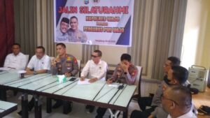 Jalin Silaturahmi, Kapolres Wajo Gelar Acara Silaturahmi Dengan PWI Wajo